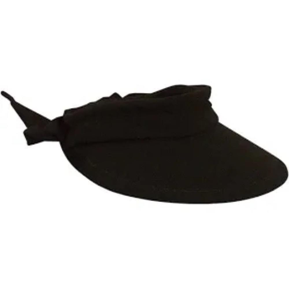 Scala Backbow Cotton Visor black
